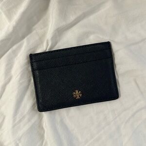 Tory Burch Dark Blue Card Holder